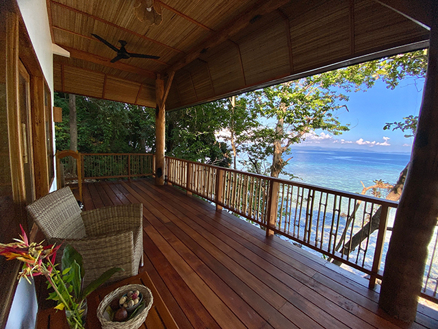 Premium Oceanfront Cottage - Murex Bangka Resort - Indonesia Dive Resort