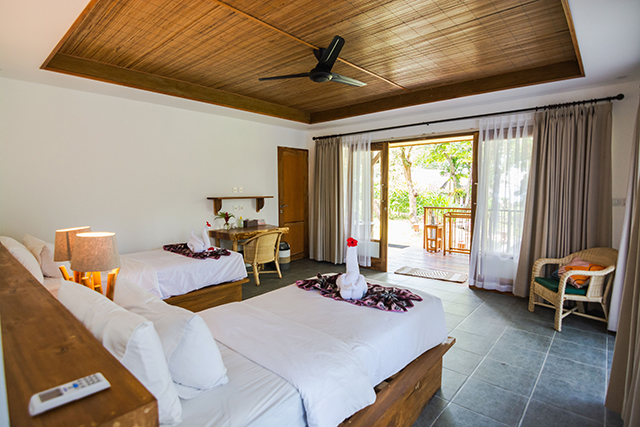 Interior - Premium Deluxe Cottage - Murex Manado Resort - Indonesia Dive Resort